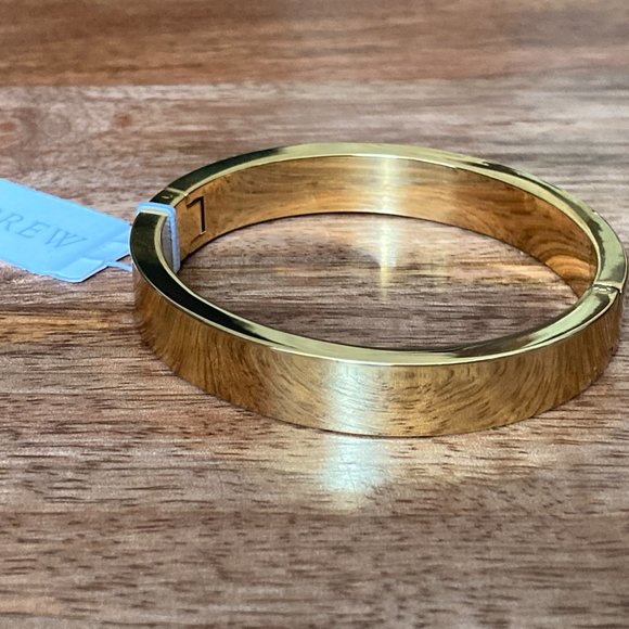 J.Crew Gold Bangle - Picture 2 of 6